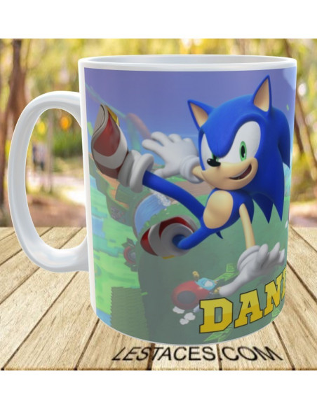 Taza SONIC personalizada