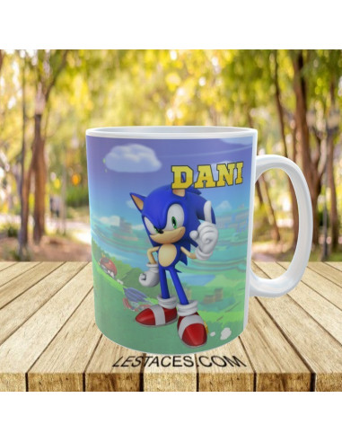 Taza SONIC personalizada