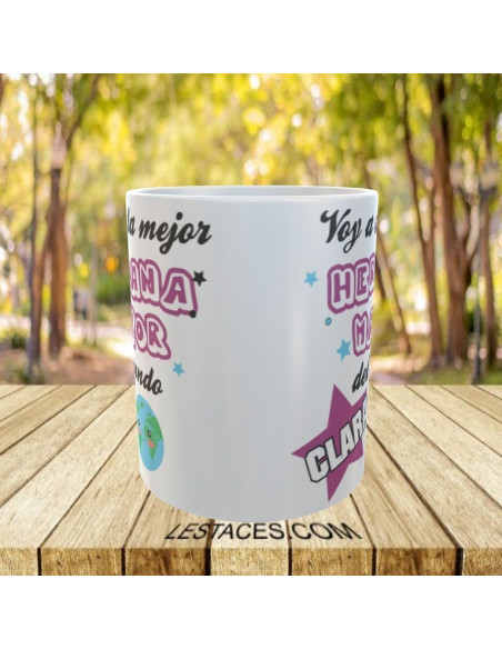 Taza mejor hermana mayor del mundo