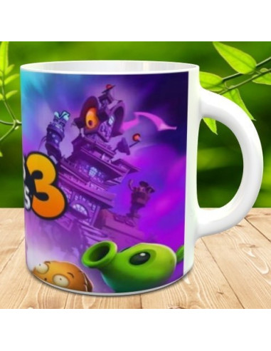 Taza plantas vs zombies