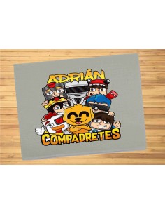 Mantel individual COMPADRETES 40x30