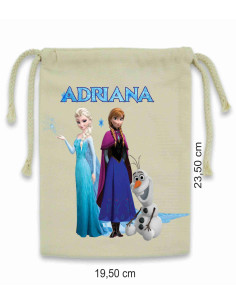 Bolsa merienda/almuerzo personalizada