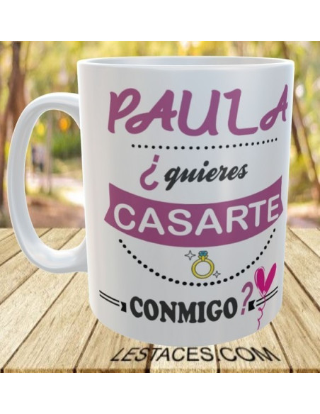 Taza quieres casarte conmigo
