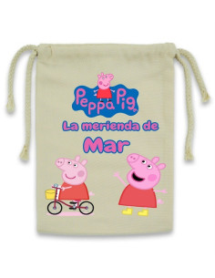 Bolsa merienda/almuerzo PEPPA PIG