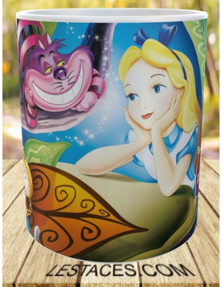 Taza Alicia en el pais de las maravillas