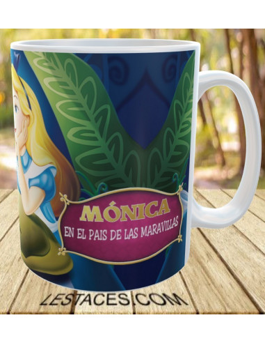 Taza Alicia en el pais de las maravillas