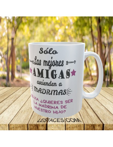 Taza SOLO LOS MEJORES... ASCIENDEN A MADRINAS