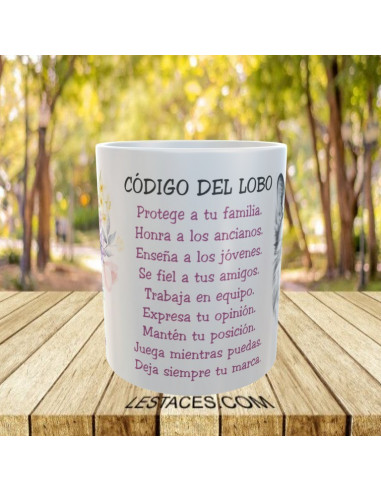 Taza CÓDIGO DEL LOBO