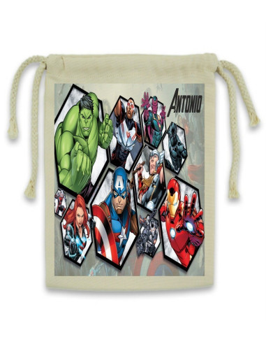 Bolsa merienda/almuerzo personalizada