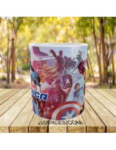 Taza AVENGERS - Capitán América 2