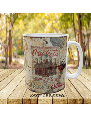 Taza Coca Cola retro