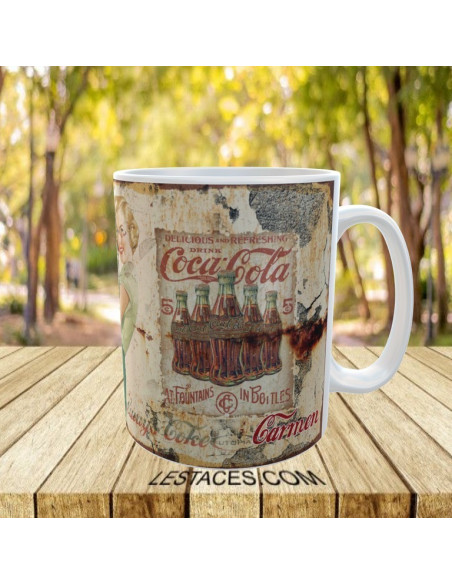 Taza Coca Cola retro