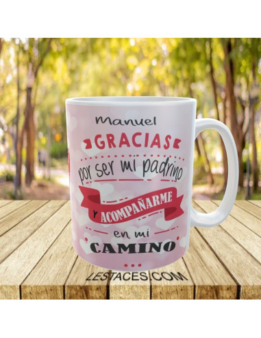 Taza gracias por ser mi madrina