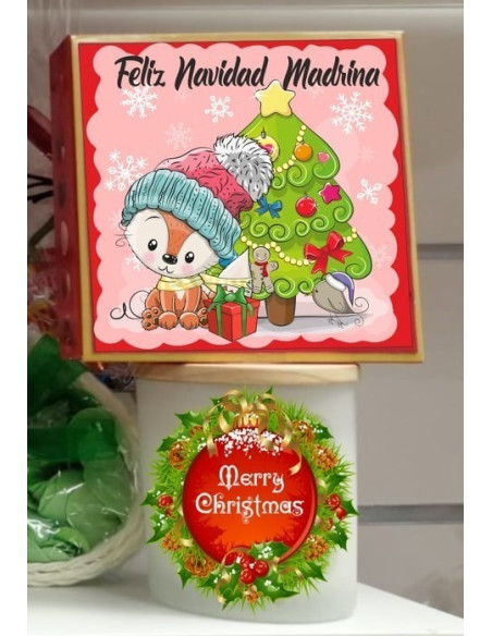 Caja bombones con mensaje