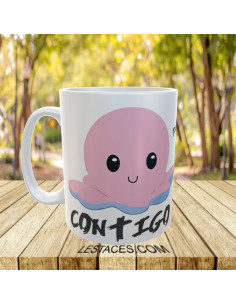 Taza PULPO REVERSIBLE