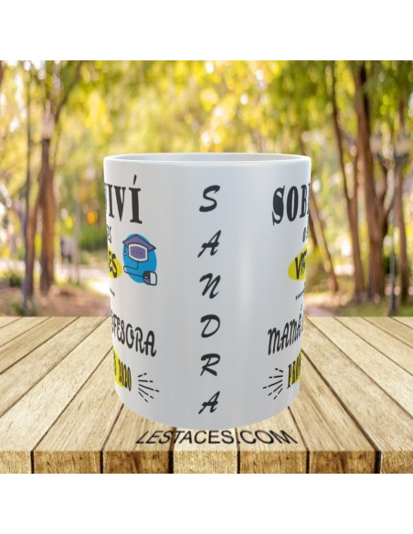 Taza SOBREVIVI a las clases virtuales - COVID