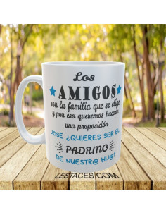 Taza quieres ser mi padrino