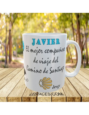 Taza Compañero camino de Santiago