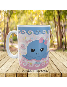 Taza Pulpo Reversible