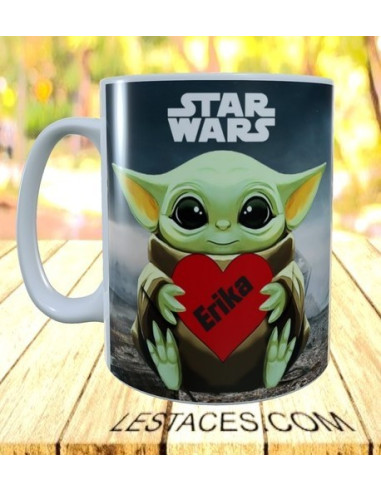 Taza baby YODA