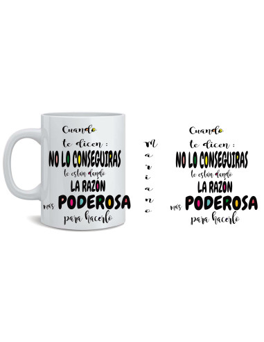 Taza razon poderosa