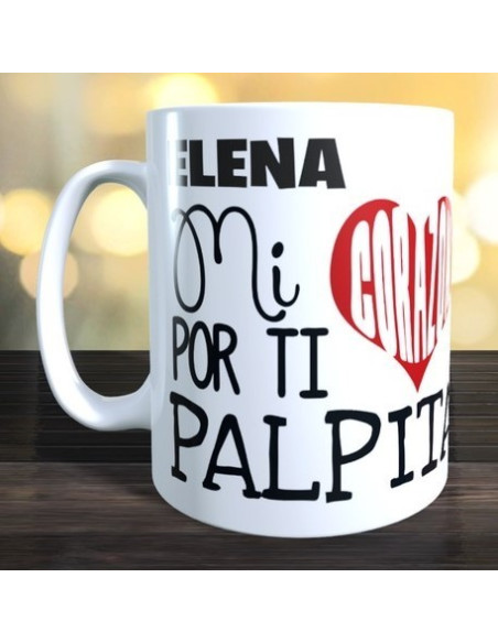 Taza Mi corazón palpita