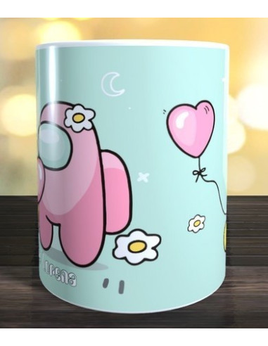 Taza AMONG US TE AMO