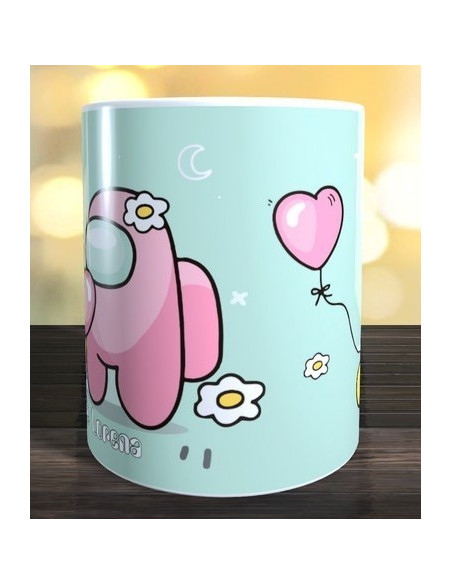 Taza AMONG US TE AMO