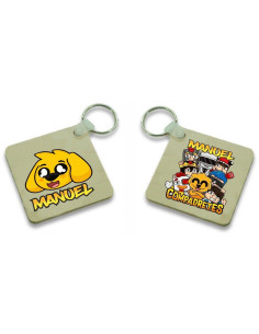 Llavero madera MIKE CRACK 2