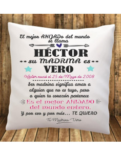 Cojín mejor ahijado del mundo